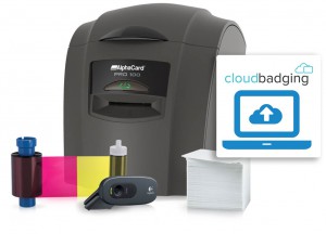 AlphaCard PRO 100 ID Card System with Cloudbadging
